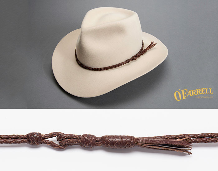 Brown Kanga Hat Band