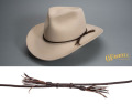 8 Strand Whiskey Micro Hat Band