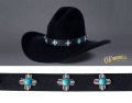 Turquoise Zia Hatband